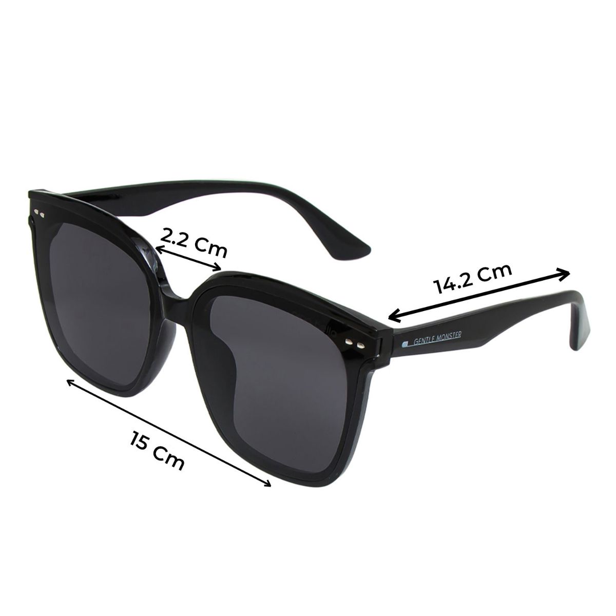 Sleek Black Wayfarer Sunglasses