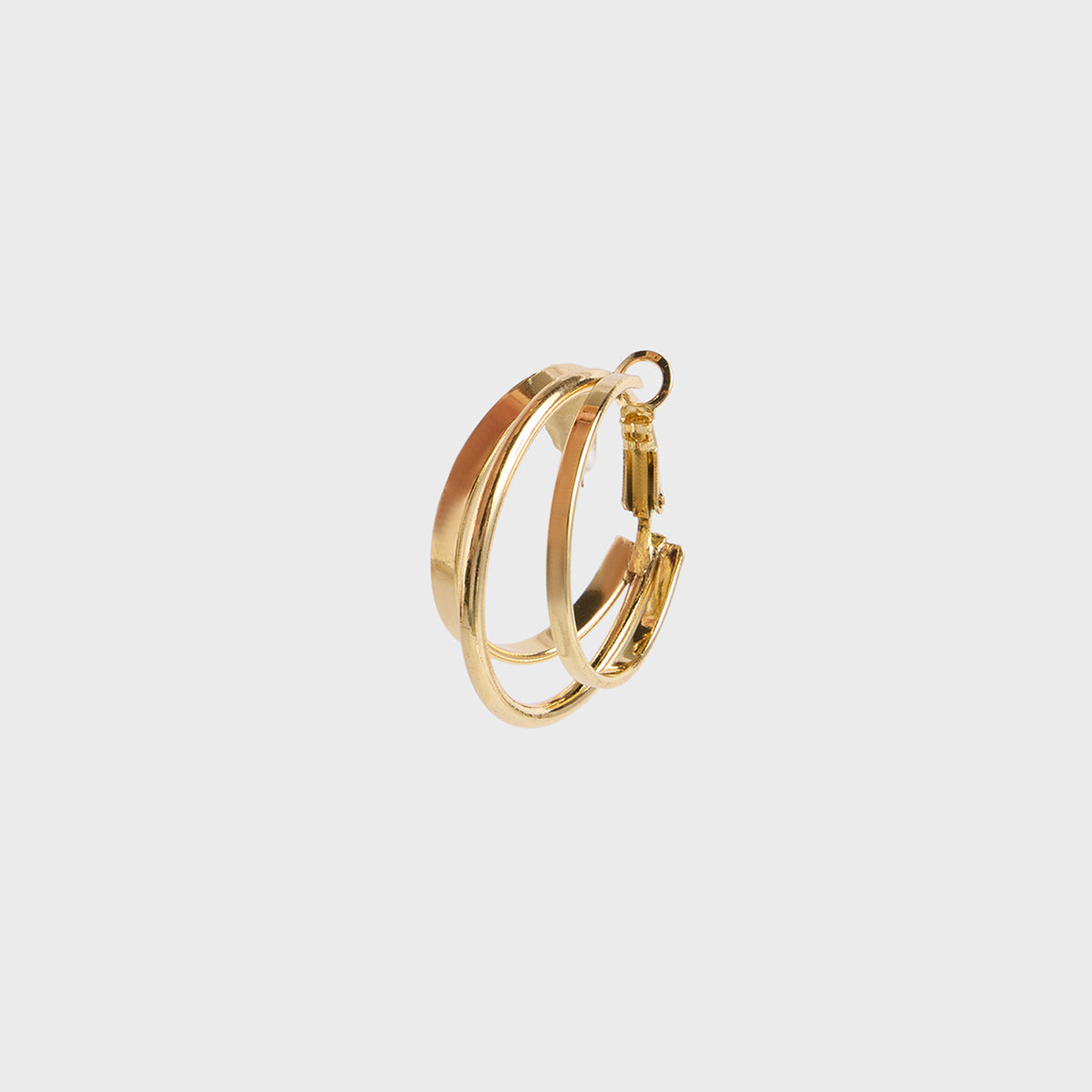 Tiny Twisted Gold Huggie Hoop Earrings| Alexandra Marks Jewelry