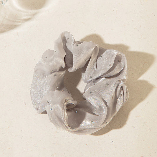 Contemporary Grey Scrunchie
