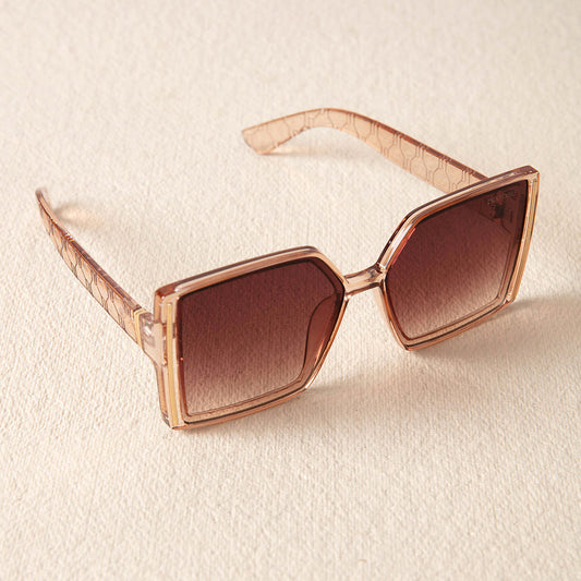 Pipa Bella Brown Wayfarer Sunglasses