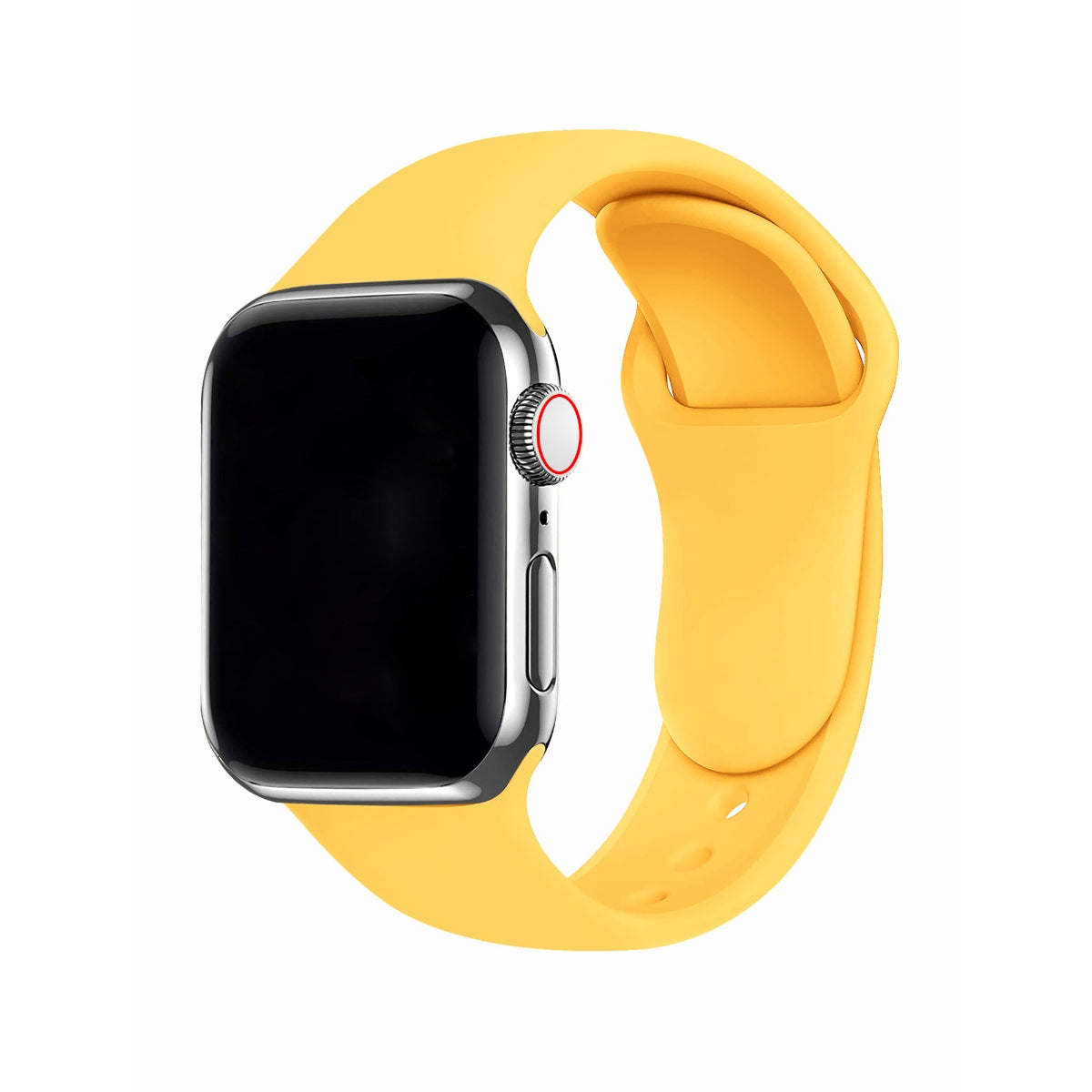 Basic Solid Yellow Apple Watch Strap