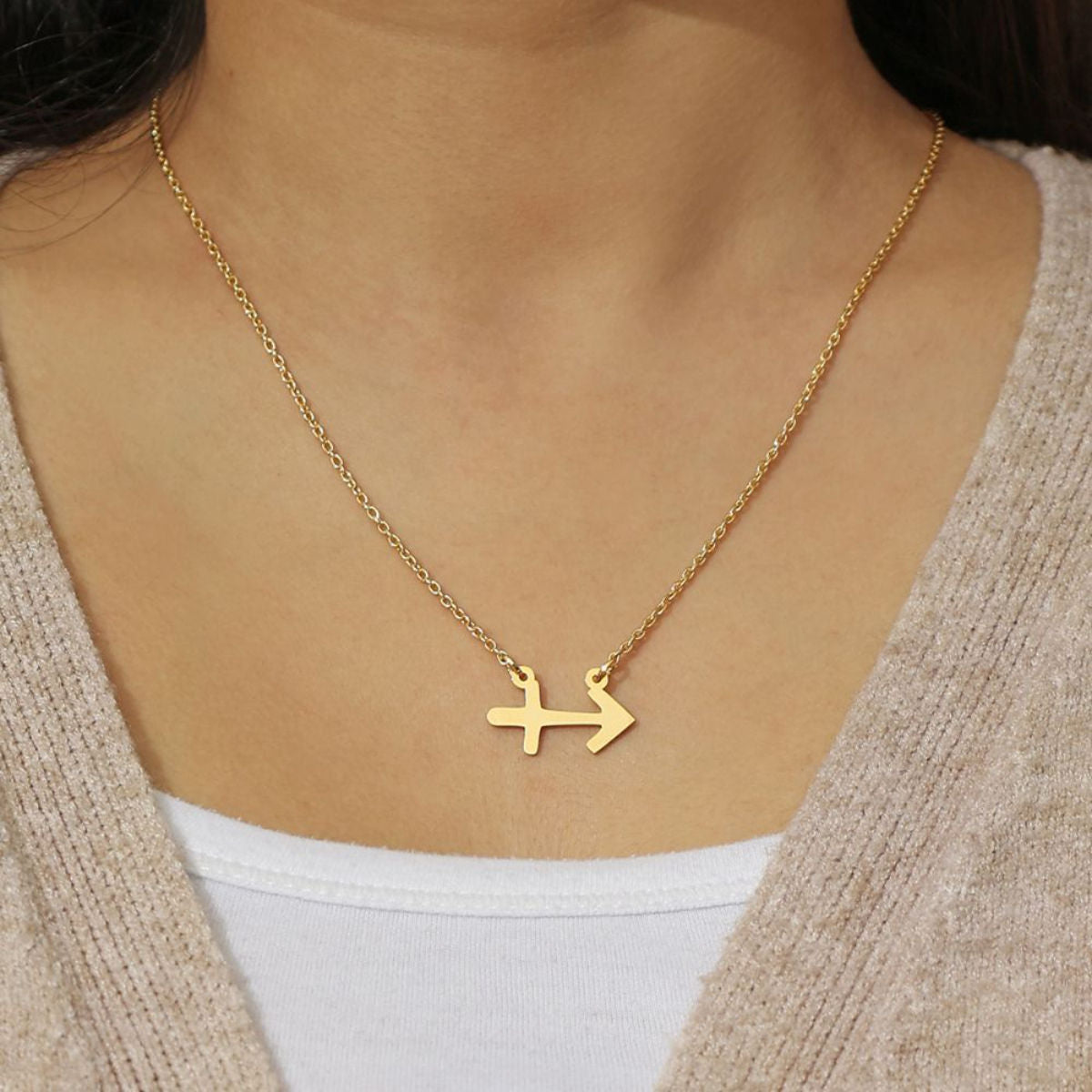Zodiac Star Sign Charm Pendants in 9ct Yellow Gold — The Jewel Shop