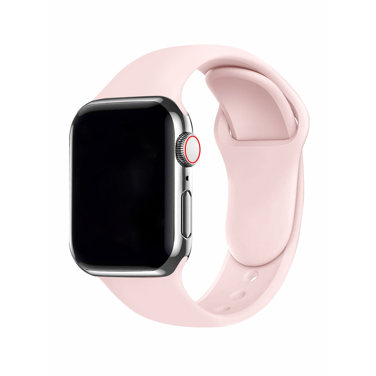Chic Solid Pink Apple Watch Strap