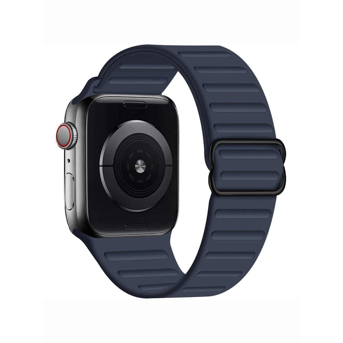 Solid Black Apple Watch Strap (38)