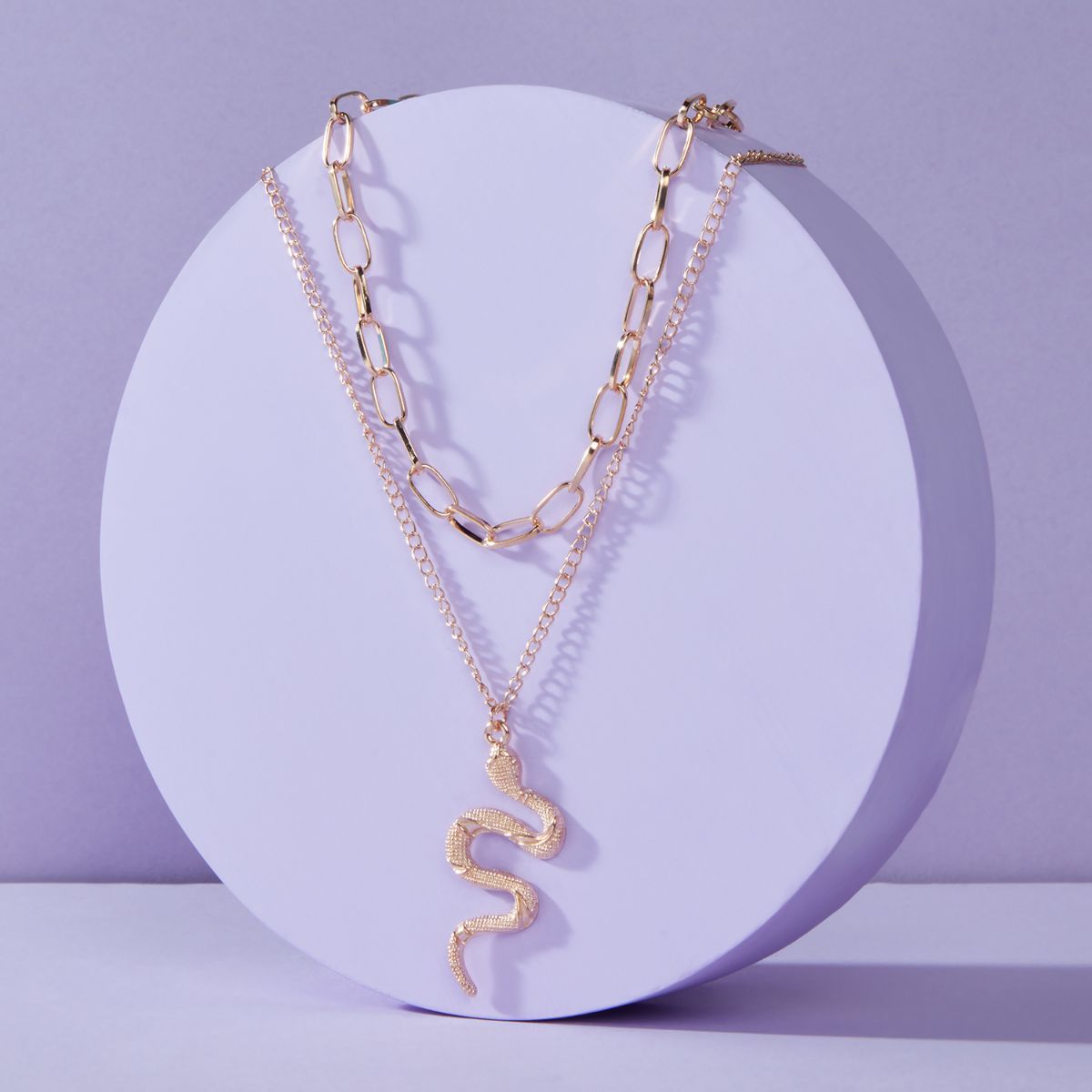 Pipa Bella by Nykaa Fashion Statement Two Layered Serpent Necklace