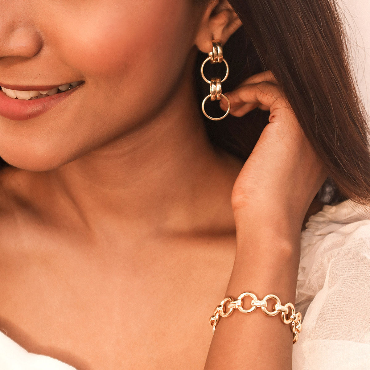 Priyaasi Elegant Blue American Diamond Rose Gold Jewellery Set at Rs 746/set  | American Diamond Necklace Set in Gurgaon | ID: 25375569188