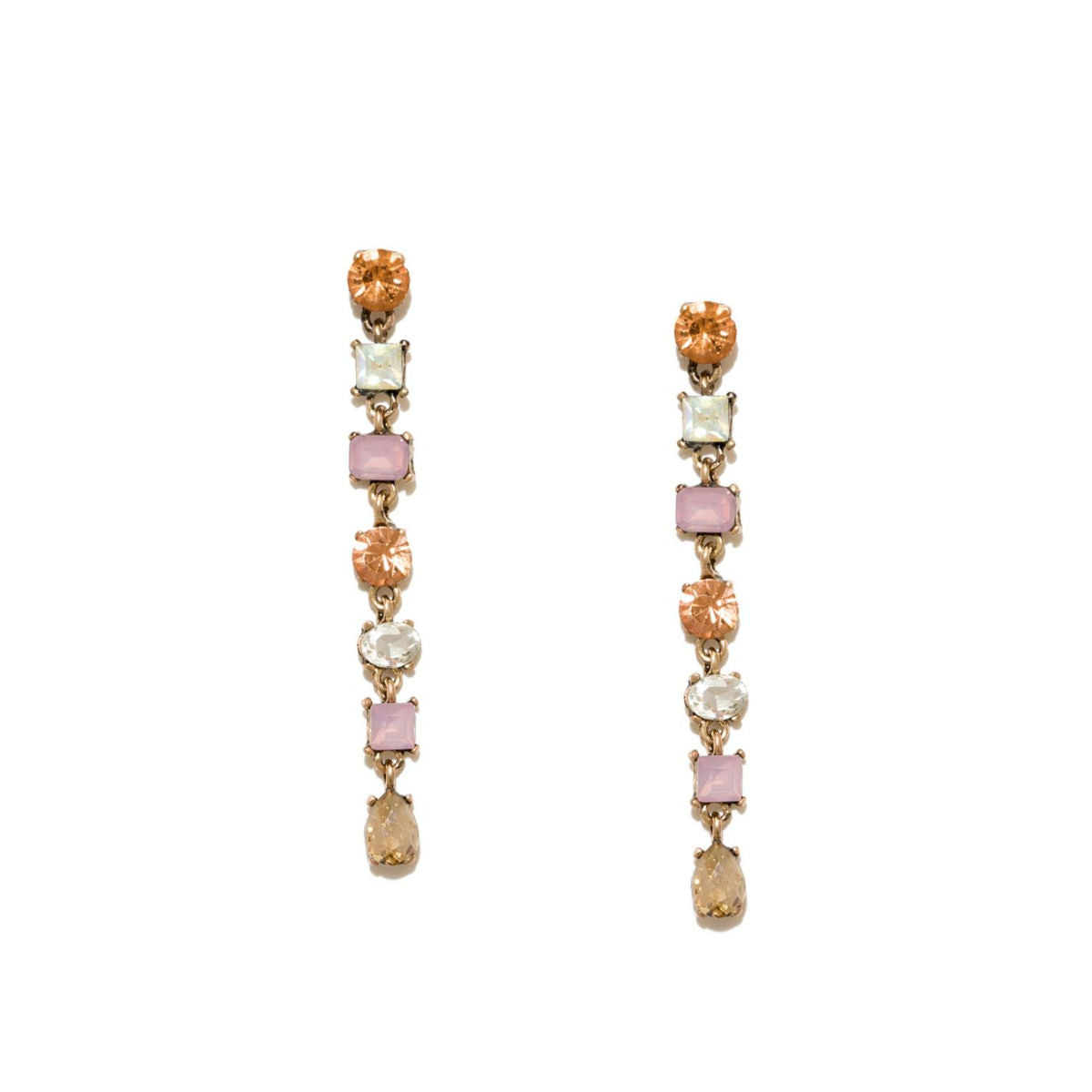 White Gold-Plated Pearl Drop Earrings – www.pipabella.com