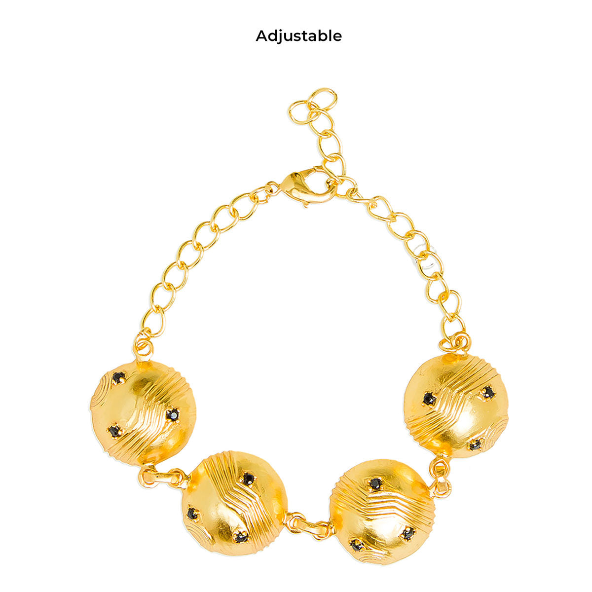 Buy Designer Gold Bracelets Online in India | Gold Bracelets for Women at  Gehna