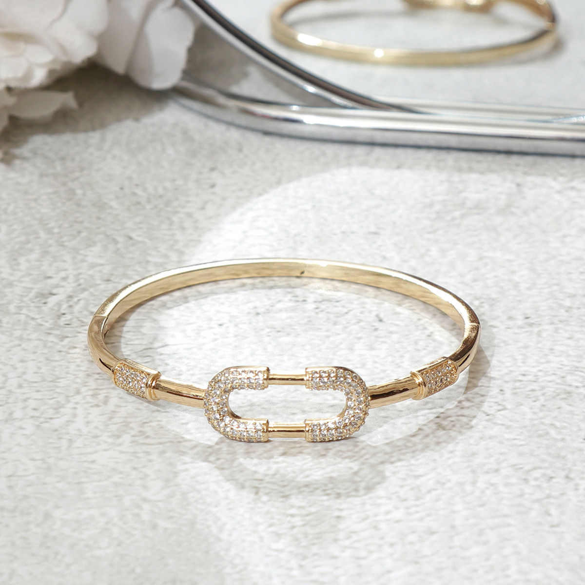 Minimalist Gold Plated Bracelet
