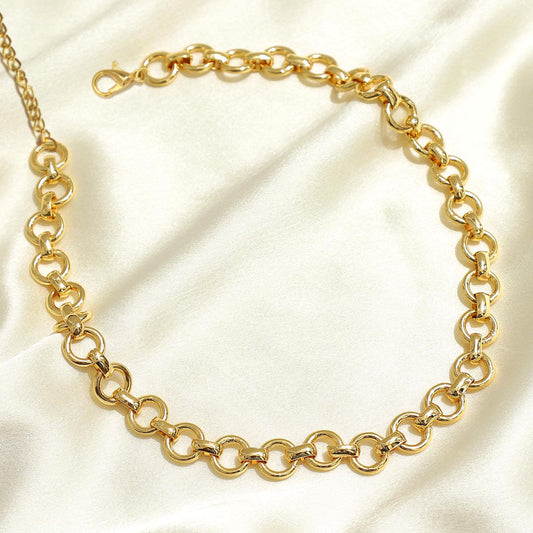 Pipa Bella Gold-Plated Link Necklace