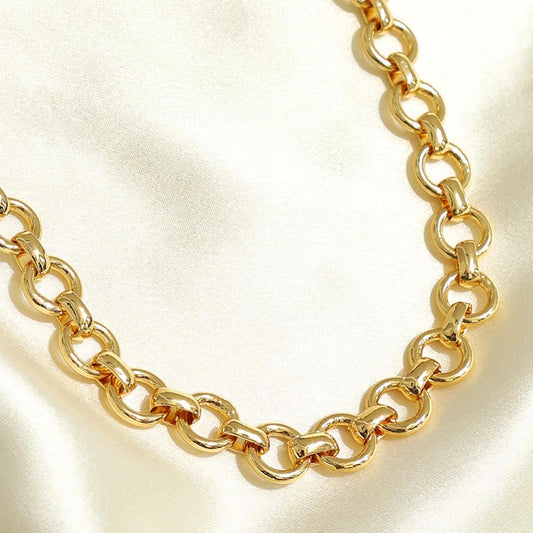Pipa Bella Gold-Plated Link Necklace