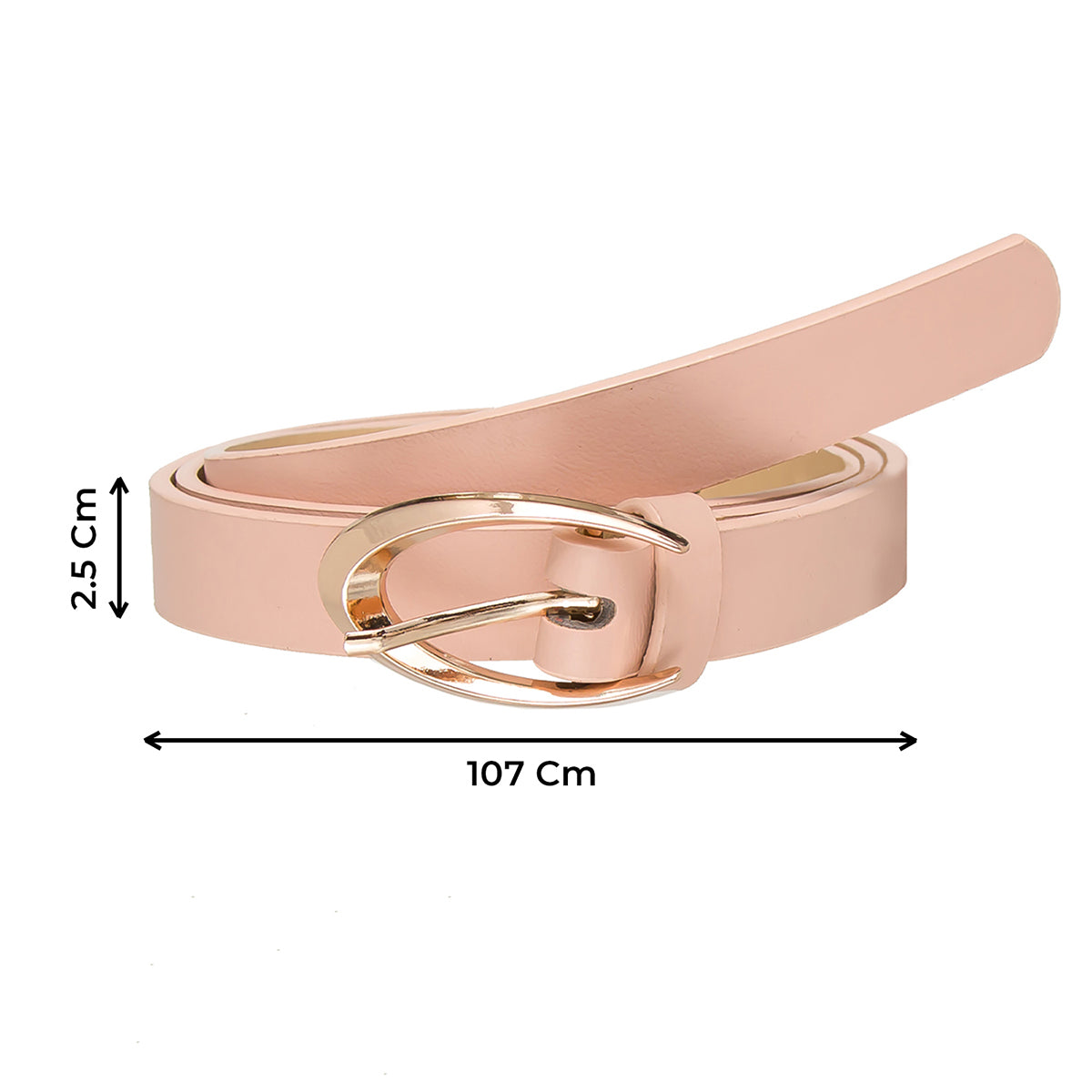 Pink Always In Style Slim Belt