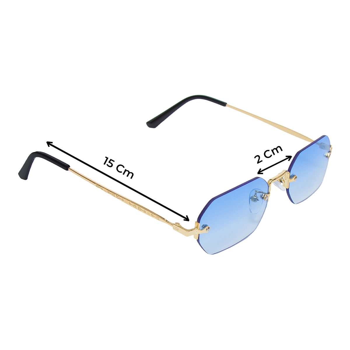 Safety Glasses Goliath Ice Blue Mirror Lens Available at GUS