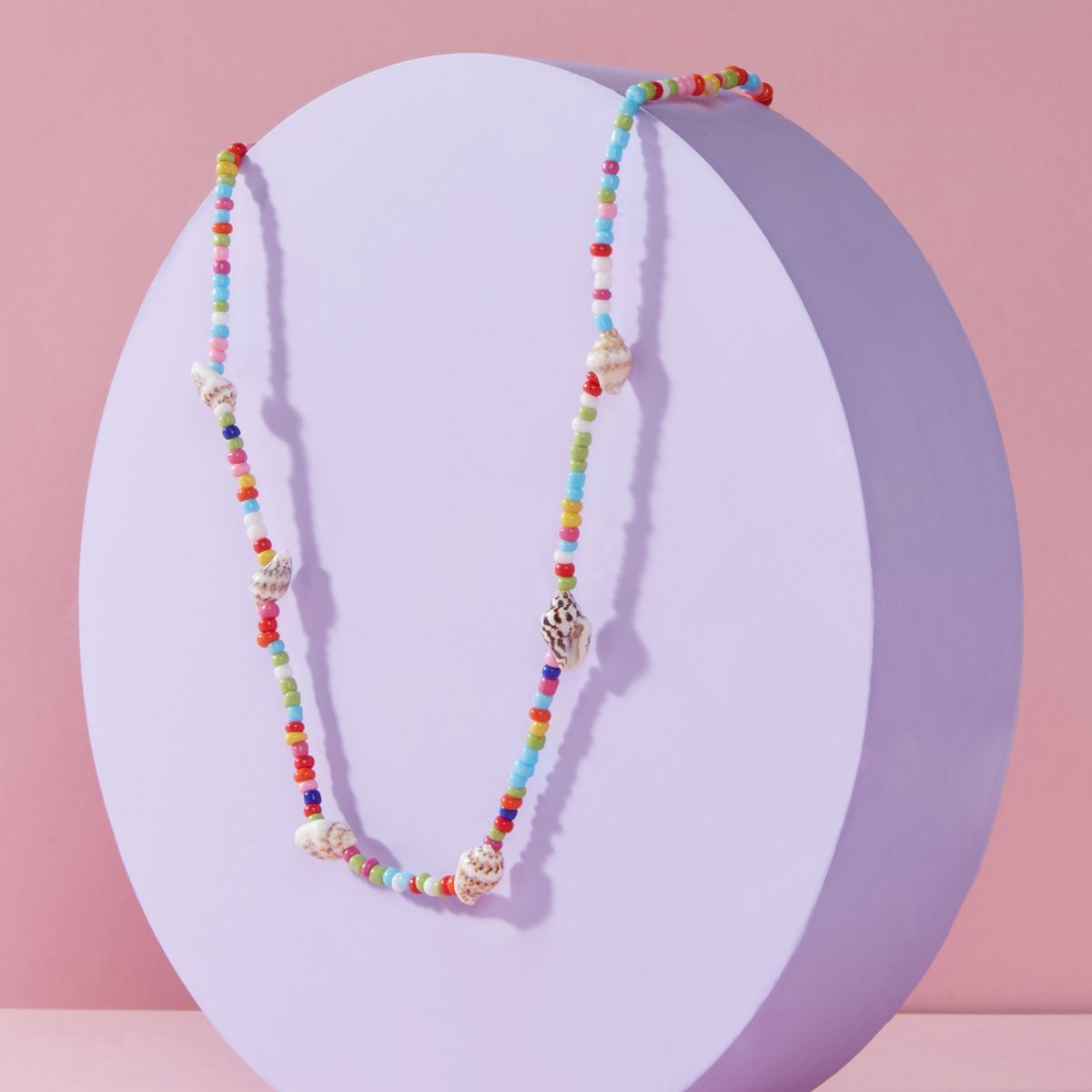 Pipa Bella by Nykaa Fashion Two Layered Y2K Multi Color Beaded Necklace