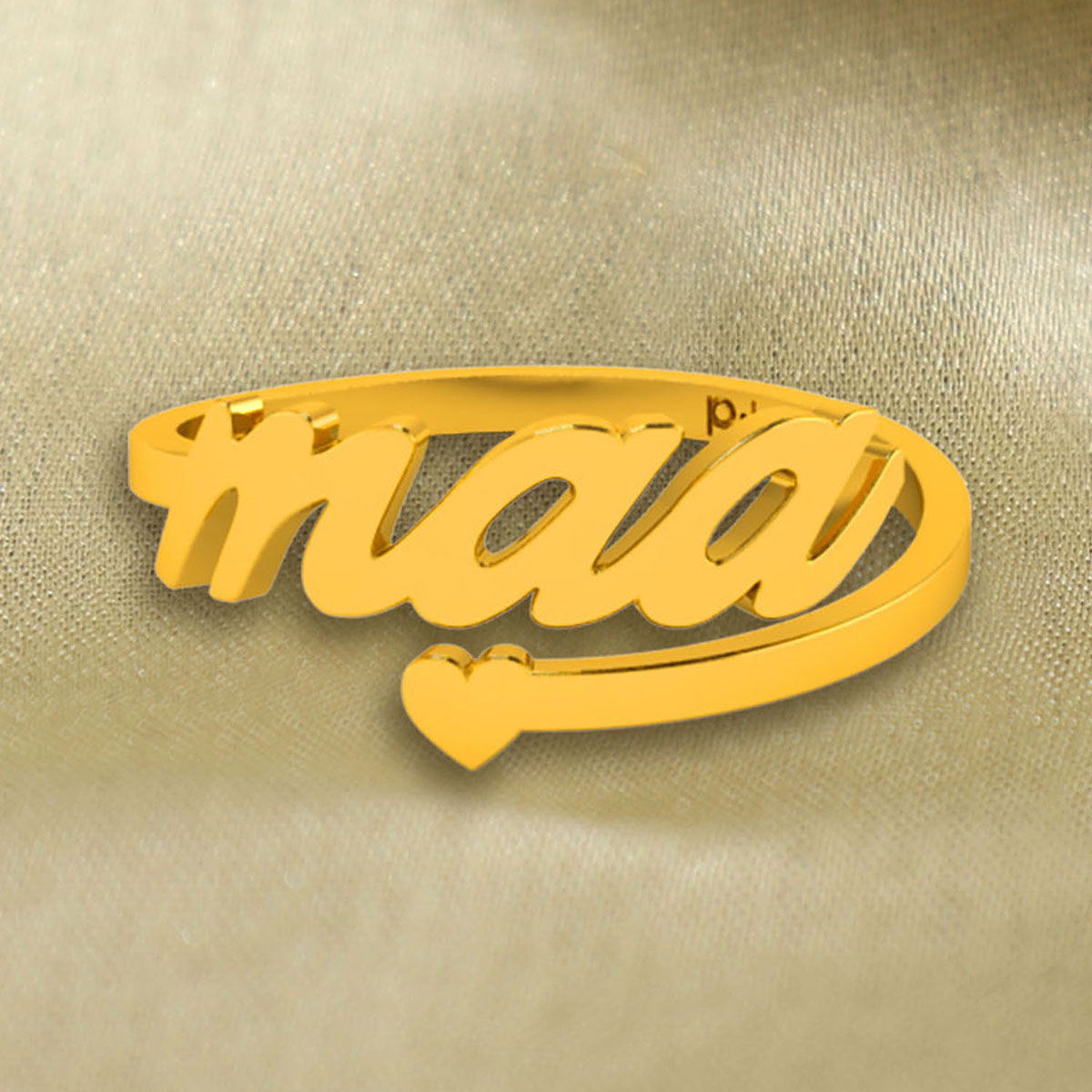 Maa Love Gold Charm | A Pendant That Shows Emotions | CaratLane