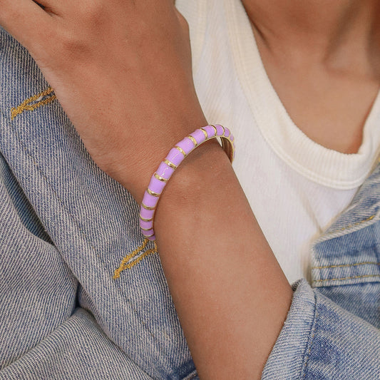 Elegant Stylish Purple Bracelet
