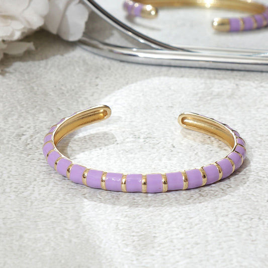 Elegant Stylish Purple Bracelet